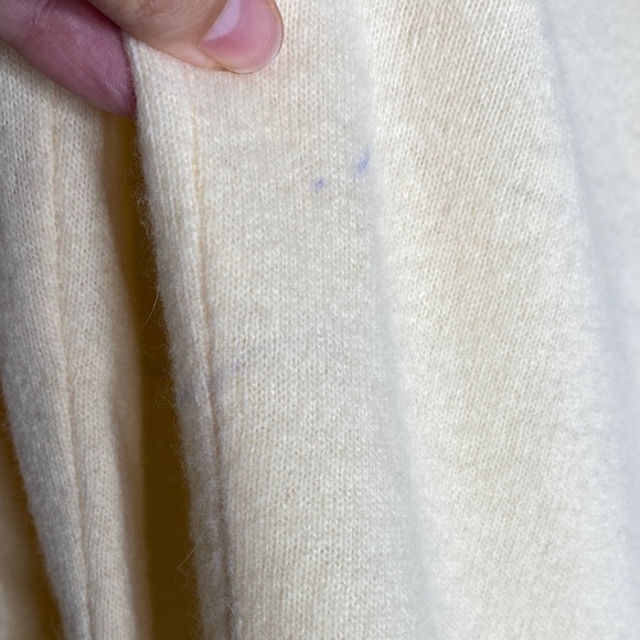 True Vintage Cream Embroidered Pearl Cardigan - Picture 5 of 8